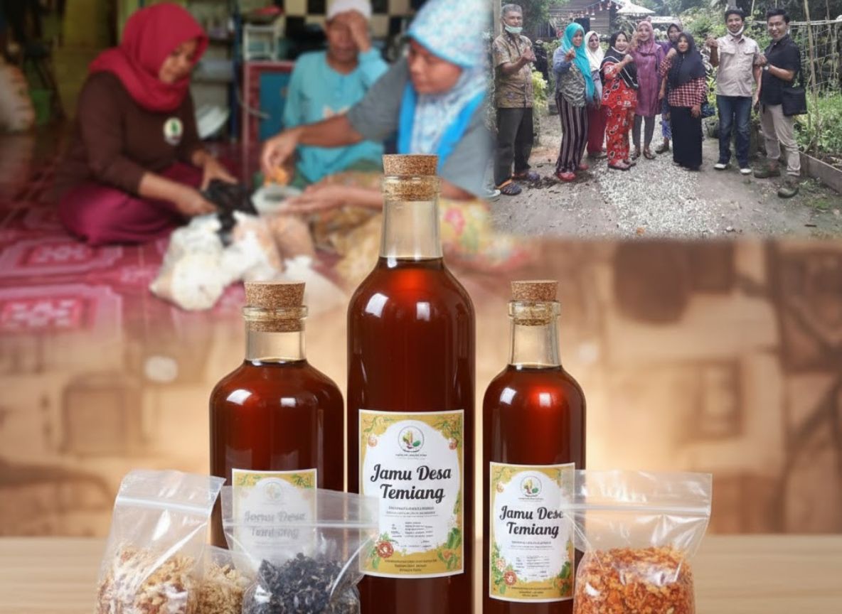 Produk Jamu Tradisional Desa Temiang