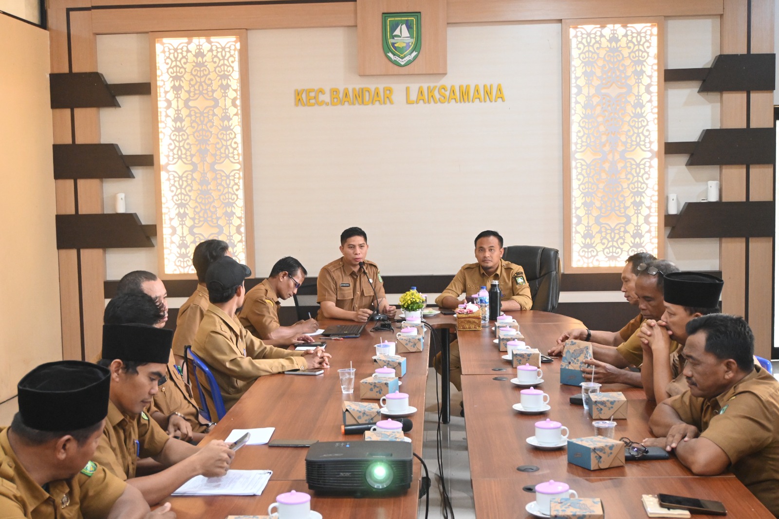 Pembahasan Juknis Program Desa Bermasa Kecamatan Bandar Laksamana